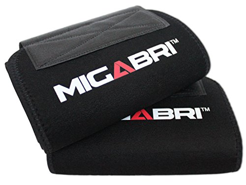 El MIGABRI Waist Trimmer XT20 - Cinturón Ajustable Reductor de Cintura Profesional con Nueva Tecnología de Secado Rápido y Extra Largo con Correa de Velcro que Acelera la Pérdida de Peso y Tonifica Abdominales y Soporte en la Zona Lumbar para Hombres y Mu