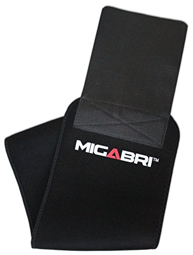 El MIGABRI Waist Trimmer XT20 - Cinturón Ajustable Reductor de Cintura Profesional con Nueva Tecnología de Secado Rápido y Extra Largo con Correa de Velcro que Acelera la Pérdida de Peso y Tonifica Abdominales y Soporte en la Zona Lumbar para Hombres y Mu