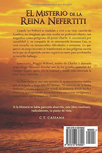 El misterio de la Reina Nefertiti: Volume 1 (Charlie Wilford y el misterio de la Reina Nefertiti)