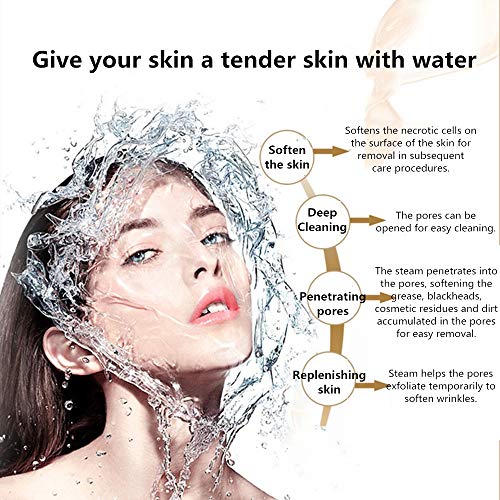 El Ozono Vapor Facial 800W Máquina De Alta Frecuencia Aromaterapia Humidificador Hidratante Facial Sauna Cuidado De La Piel Para La Belleza Del Balneario De Uso En El Hogar,B