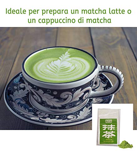 El Paraíso de las Especias Té Matcha en polvo Aunténtico Te Verde 100 %, China - 250 g