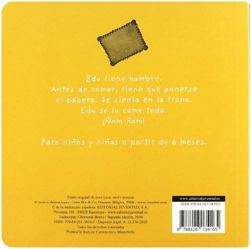 El pequeño Edu tiene hambre