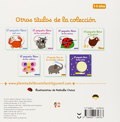 El pequeño libro de las estaciones (Libros con solapas y lengüetas)