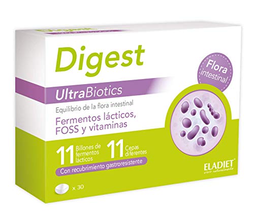 Eladiet - Digest UltraBiotics 30 Comprimidos ,18 gr