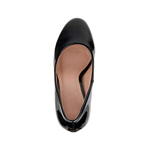 Elara Zapato de Tacón Alto Mujer con Plataforma Chunkyrayan Negro E22322 Black-37