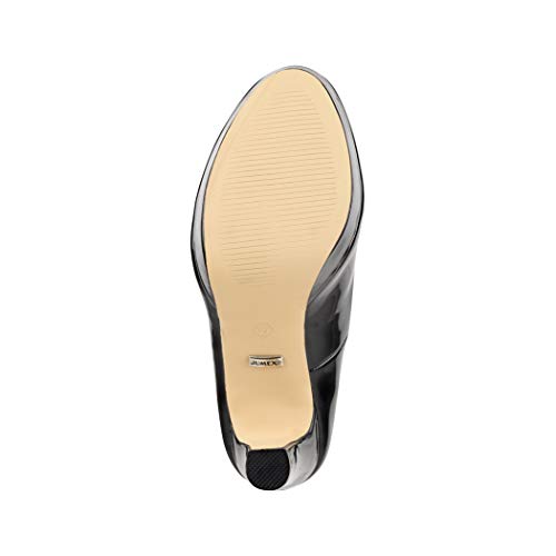 Elara Zapato de Tacón Alto Mujer con Plataforma Chunkyrayan Negro E22322 Black-37