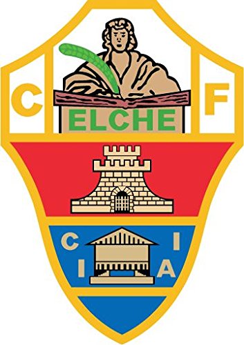 Elche CF Spain Soccer Football Alta Calidad De Coche De Parachoques Etiqueta Engomada 10 x 12 cm