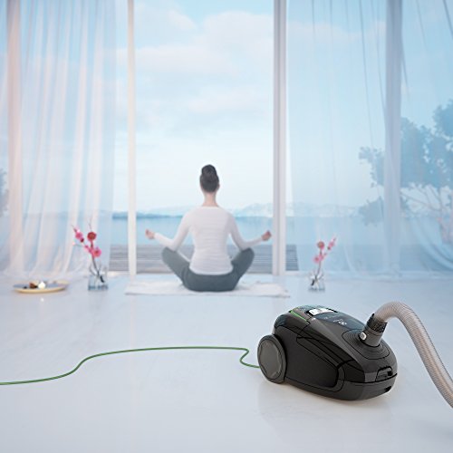 Electrolux - Aspiradora UltraSilencer™ Zen - Aspiradora con bolsa - Incluye accesorio AeroPro - Bolsa S-bag® Clinic antialérgico - Sistema Motion Control - Capacidad 3,5 L versión verde Negro