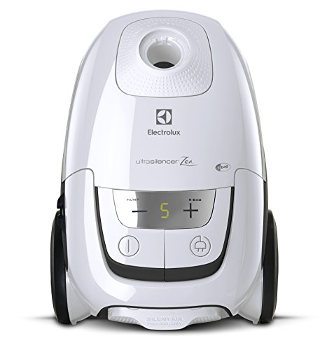 Electrolux - Aspiradora UltraSilencer™ Zen - Aspiradora con bolsa - Incluye accesorio AeroPro - Bolsa S-bag® Clinic antialérgico - Sistema Motion Control - Capacidad 3,5 L Bianco