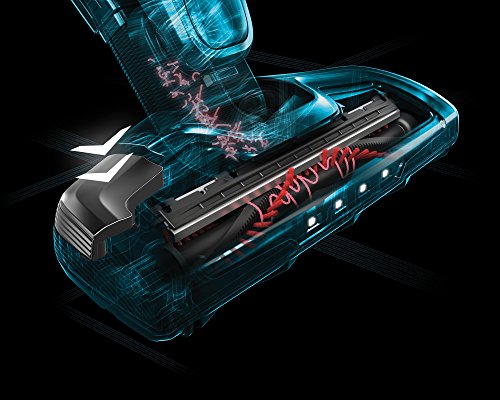 Electrolux Ergorapido Sin bolsa Azul, Titanio - Aspiradora escoba (Sin bolsa, Azul, Titanio, De plástico, CE, Secar, Ciclónico)