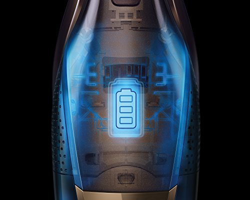 Electrolux Ergorapido Sin bolsa Azul, Titanio - Aspiradora escoba (Sin bolsa, Azul, Titanio, De plástico, CE, Secar, Ciclónico)