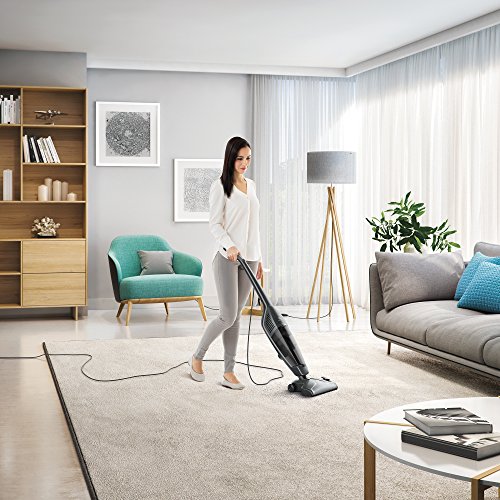 Electrolux EUEL72LGM Sin bolsa Gris 1,5 L 550 W - Aspiradora escoba (Sin bolsa, Gris, 1,5 L, Secar, Ciclónico, Cyclonic/filtering)