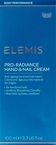 ELEMIS Pro-Radiance Hand And Nail Cream, crema antienvejecimiento para manos y uñas 100 ml