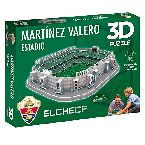 Eleven Force Puzzle 3D Estadio Martínez Valero (Producto Oficial Elche CF) (98 Piezas Aprox.)
