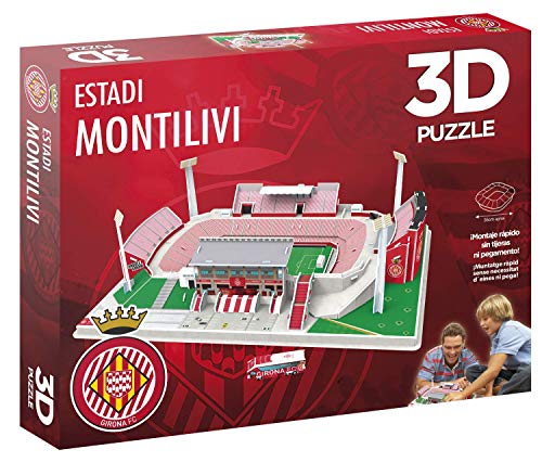 Eleven Force Puzzle Estadio 3D Municipal Montilivi (Girona) (10834), Multicolor (1)