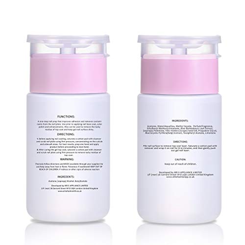 Elite99 Removedor de Esmaltes Semipermanentes, Quitaesmaltes de Uñas en Gel, Limpiador de Uñas Semipermanentes, Cleanser de Uñas 80ml