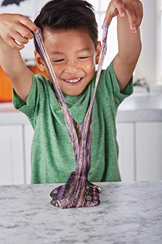 Elmer's Kit Slime Espeluznante con pegamento espeluznante, cola clara, barras con purpurina y solución activadora líquido mágico, 8 unidades