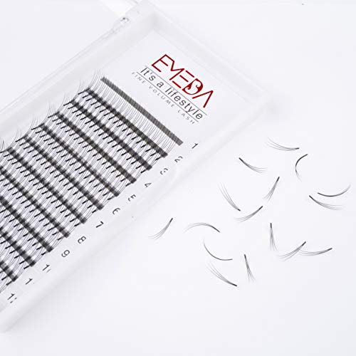 EMEDA 3D L 0.15 C Curl 8-14MM MIX Extensión del volumen Pestañas Pestañas postizas (C 0.15 MIX)