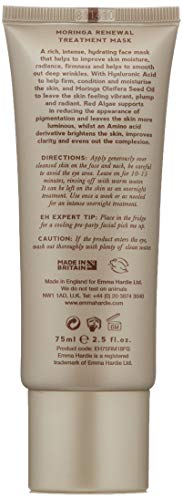 Emma Hardie - Mascarilla hidratante y rejuvenecedora para la cara, 75 ml