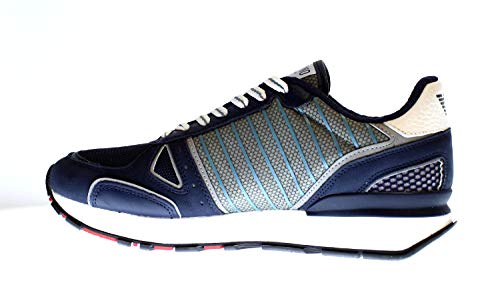 Emporio Armani X4x289-xm232 Zapatillas Moda Hombres Marino/Azul - 40 - Zapatillas Bajas Shoes