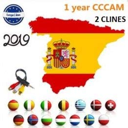En Zylon-Seller le damos 12 Meses cccam 1 año Europa 2 Clines Funcionamiento suscripción HD Soporte España Alemán Polonia para Todos los decodificadores satelite