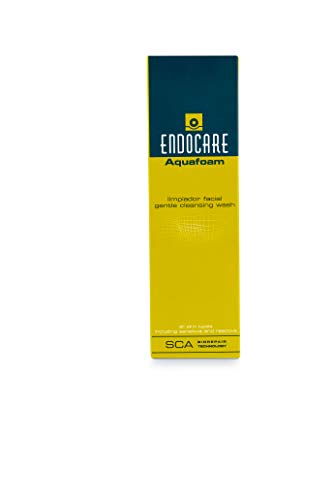 Endocare Essential Aquafoam - Limpiador Facial Micelar en Espuma, Elimina Impurezas y Puntos Negros, Exfoliante Suave, Hidratante, para Rostro, 125 ml