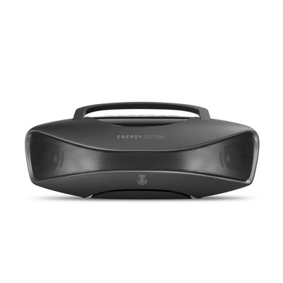 Energy Sistem Multiroom Portable Wi-Fi (Altavoz portátil con Wi-Fi y Bluetooth, 25W Potencia Real, batería Recargable y reproducción dese USB y Tarjeta SD) - Negro