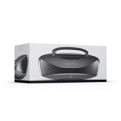 Energy Sistem Multiroom Portable Wi-Fi (Altavoz portátil con Wi-Fi y Bluetooth, 25W Potencia Real, batería Recargable y reproducción dese USB y Tarjeta SD) - Negro