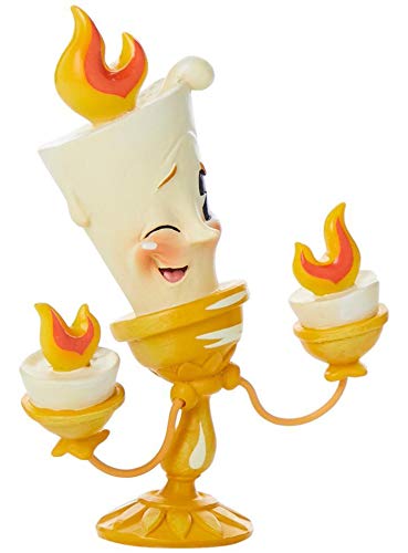 Enesco Miss Mindy Figurita Lumiere, Pequeña, Resina, Multicolor, 9x9x11.5 cm