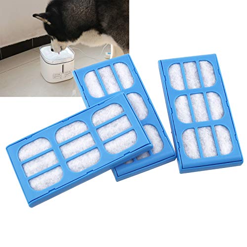 ENET - 6 cartuchos de filtro de purificación de agua para fuentes Cat Mate de 10,8 x 5,5 x 1,1 cm