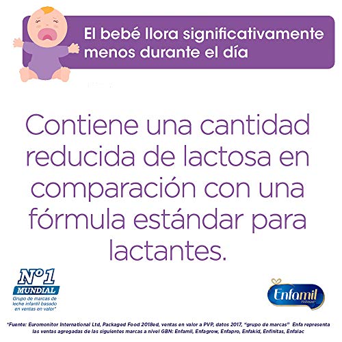 Enfamil Confort - Leche infantil para bebés lactantes con transtornos digestivos leves