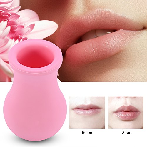 Enhancer de labios en forma de jarrón, dispositivo de aumento de labios de silicona para mujeres, dispositivo de mejora de labios, herramienta de belleza