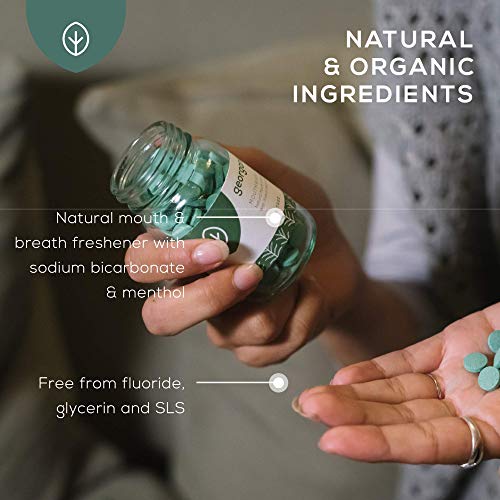 Enjuague Bucal en Tabletas sabor Árbol de Te Georganics 180 Tabletas