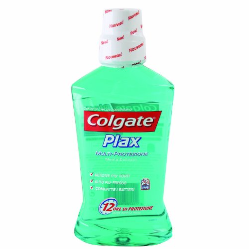 Enjuague dental colgate - plax 500 verde