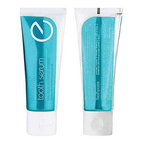 Enlighten - Suero dental Pasta dental reparadora Dientes sensibles Blanqueamiento dental Salud bucodental Protege y restaura el esmalte Antiplaca dental - 75 ml