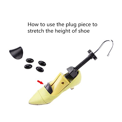 Ensanchador de zapatos para mujer (sencillo), largo y ancho extendido de los zapatos ajustados, EU 36 - 41 (damas, medio, amarillo)