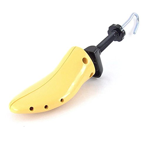 Ensanchador de zapatos para mujer (sencillo), largo y ancho extendido de los zapatos ajustados, EU 36 - 41 (damas, medio, amarillo)