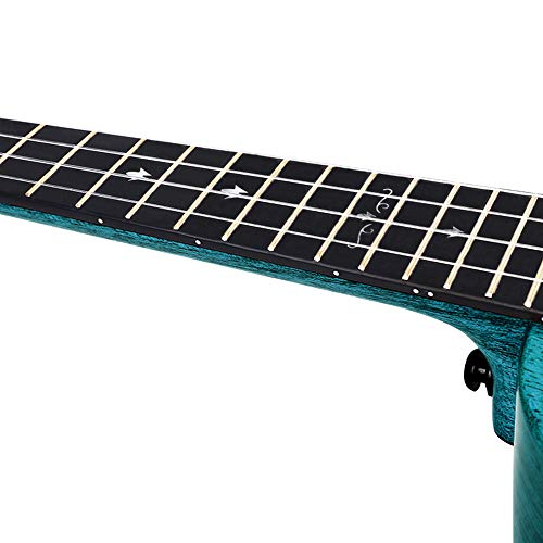 Enya ukelele tenor EUT-MAD BU 26” caoba sólido color azul ukulele en compañía caso ukelele alta calidad