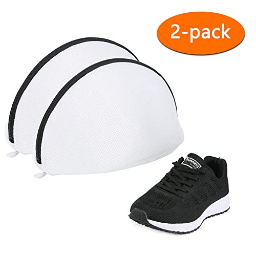 Eono by Amazon - Bolsa para Lavadora para Zapatillas, Bolsa Malla de Lavandería para Lavadoras Bolsas de Colada para Zapatos/Zapatillas de Deport, 2 Pcs