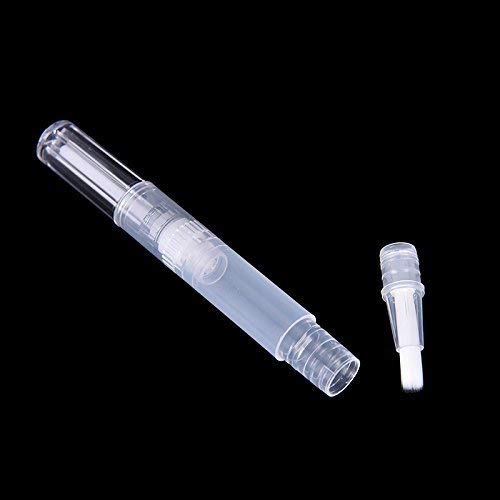 EPRHY 3 ml vacío Twist Pen con Cepillo portátil de Viaje Lip Gloss Tubo contenedor de cutícula Aceite de uñas de Dientes blanqueamiento Pen Maquillaje Accesorios