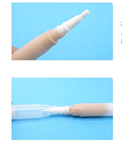 EPRHY 3 ml vacío Twist Pen con Cepillo portátil de Viaje Lip Gloss Tubo contenedor de cutícula Aceite de uñas de Dientes blanqueamiento Pen Maquillaje Accesorios