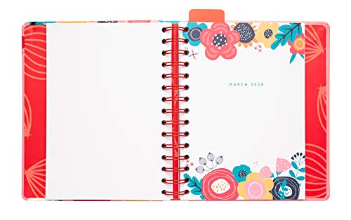Erik, Agenda 2020 Semana Vista Premium Blummen, 17 Meses, 16.5 x 20 cm