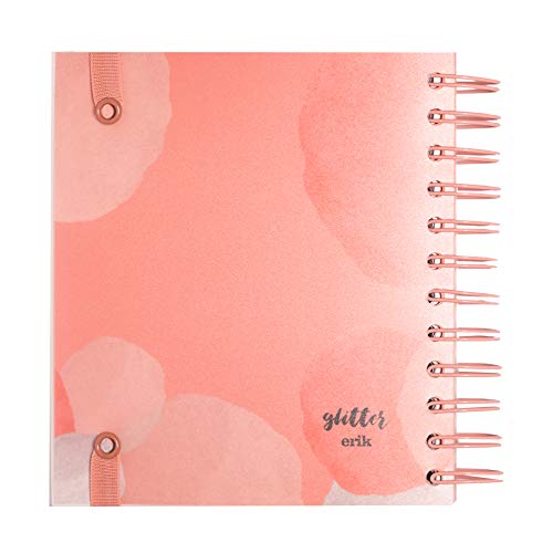 ERIK - Agenda escolar 2020/2021 día página M Glitter, 11 meses (14x16 cm)