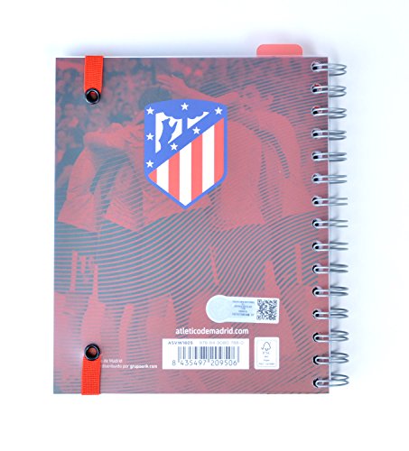 Erik ASVW1805 - Agenda escolar 2018/2019 del Atlético de Madrid