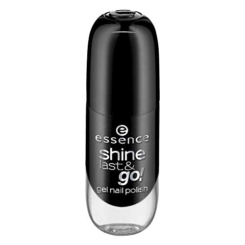 Esencia – Esmalte de uñas – Shine last & go! Gel Nail Polish - 46 negro is back