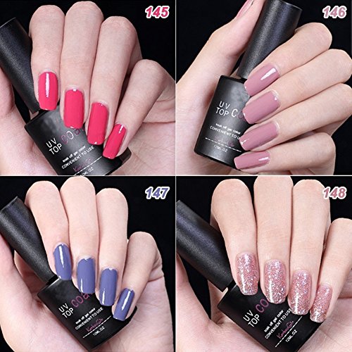 Esmalte de uñas de gel Muzhili3, resistente al agua, UV LED, para manicura de larga duración, 145 unidades