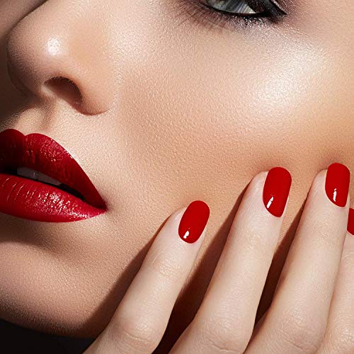 Esmalte de uñas natural orgánico Karma, pintura de uñas no tóxica, vegana y sin crueldad (ROJA Y AÚN)