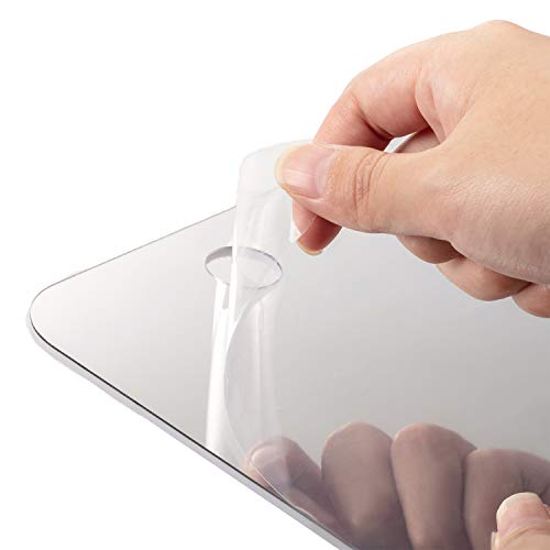 Espejo de Ducha Espejo de Afeitado Espejo Colgante Ligero con Espejo de Bolsillo de Acero Inoxidable, Cuerda y Bolsa, 6,8 x 5,2 Pulgadas/ 17,3 x 13,2 cm