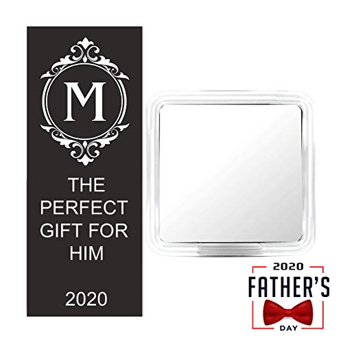 Espejo de ducha y afeitado sin vaho Mirrorvana con base de ventosa, aumento 1X, 6,3 x 6,3 pulgadas