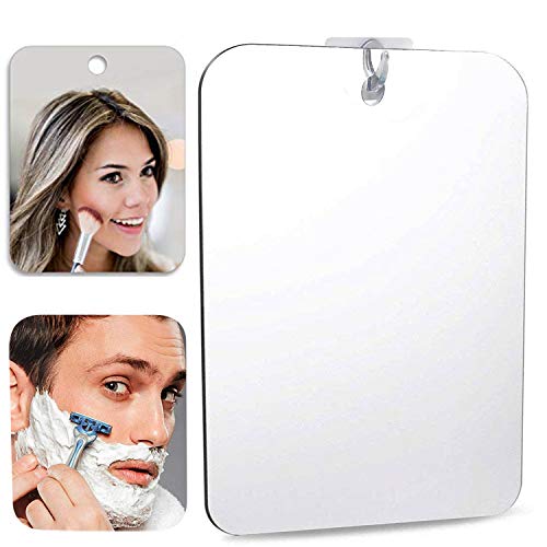 Espejo Grande de Maquillaje espejo baño antivaho Espejo de ducha afeitado Espejos para afeitado Espejos para baño espejo adhesivo